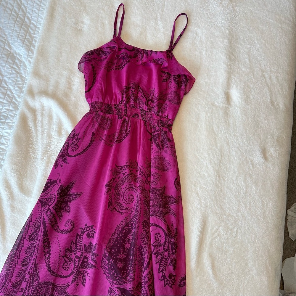Long Pink Dress - Small